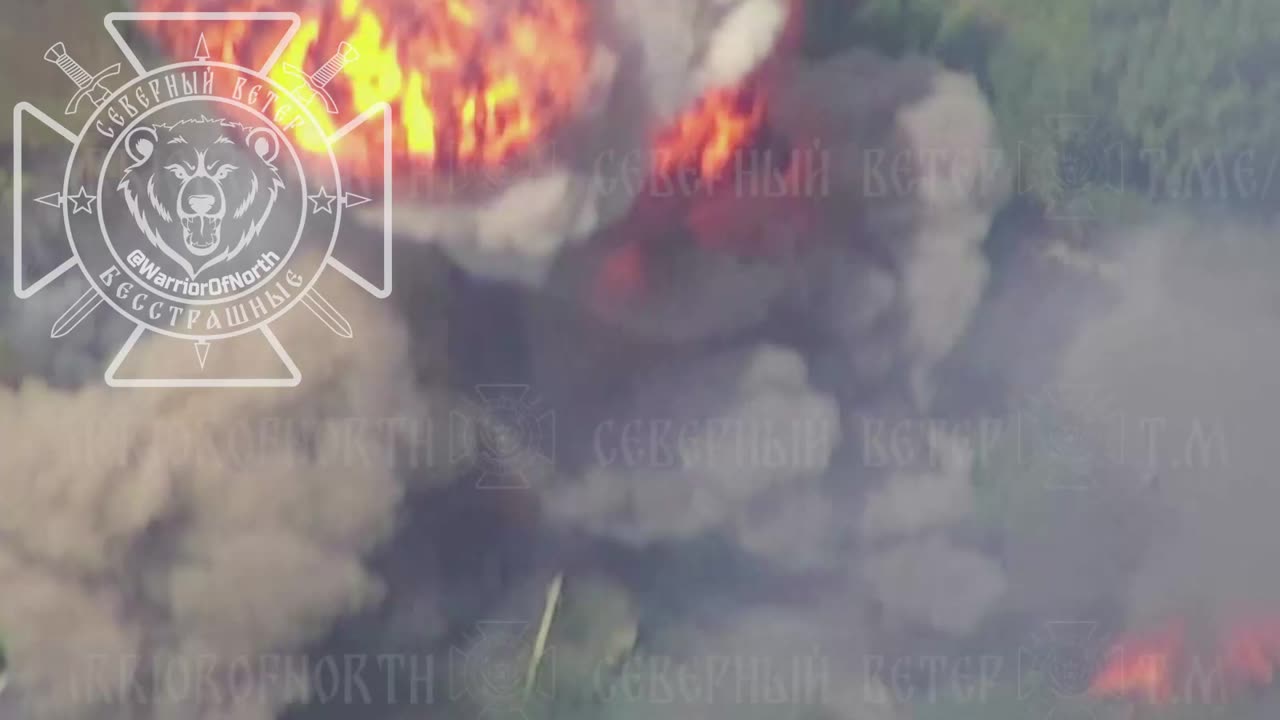 Epic Destruction of an AFU T-80 Tank Near Sudzha