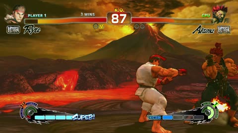 Ryu vs Akuma