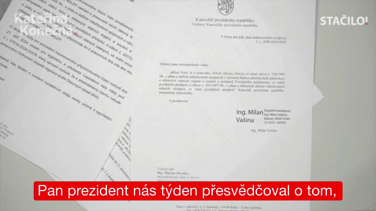 nejprve lhali, že si je musí zvyšovat kvůli Ústavnímu soudu