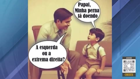 Meme mostra incoerência da mídia em relação à direita