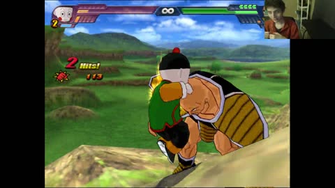 Nappa VS Chiaotzu In A Dragon Ball Z Budokai Tenkaichi 3 Battle With Live Commentary