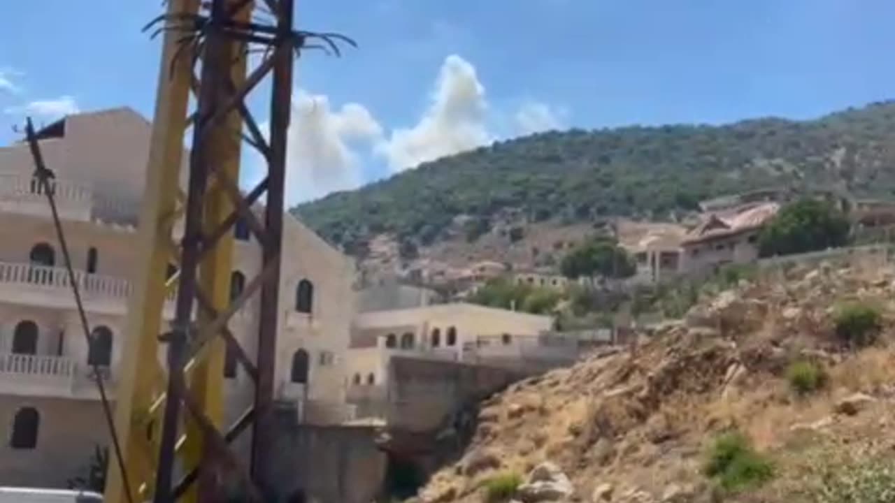 The Lebanese report an attack in the western Bekaa opposite Sidon in deep