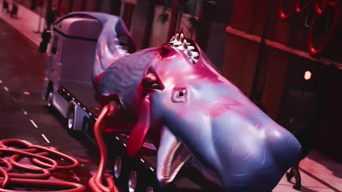 Exploding Whale On Truck 😱