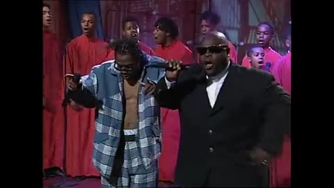 Coolio "gangsta's paradise" 09/05/95 - "Late night with Conan O'Brien