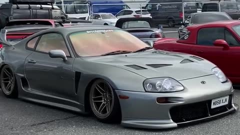 Never have I saw a bagged supra 😍