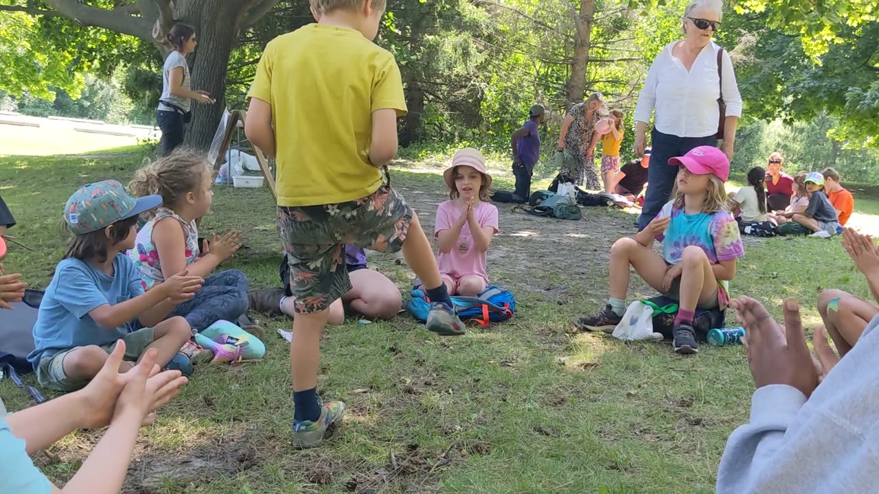 Nature animal naming ceremony