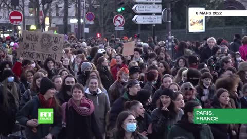 Journée internationale des droits des femmes : manifestation pour l’égalité à Paris