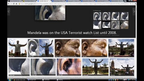 Mandela Statue Rabbit Means The Mark Of The Beast