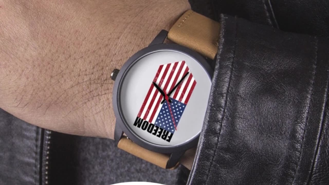 Patterned Watches Perfect for Trump's Supporters