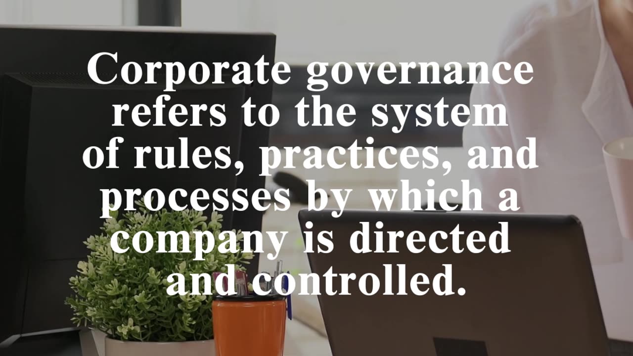 CEO Fundamentals: Corporate Governance