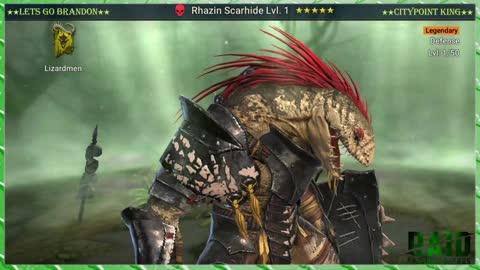 Raid Shadow Legends - Rhazin Scarhide - Classic Skin