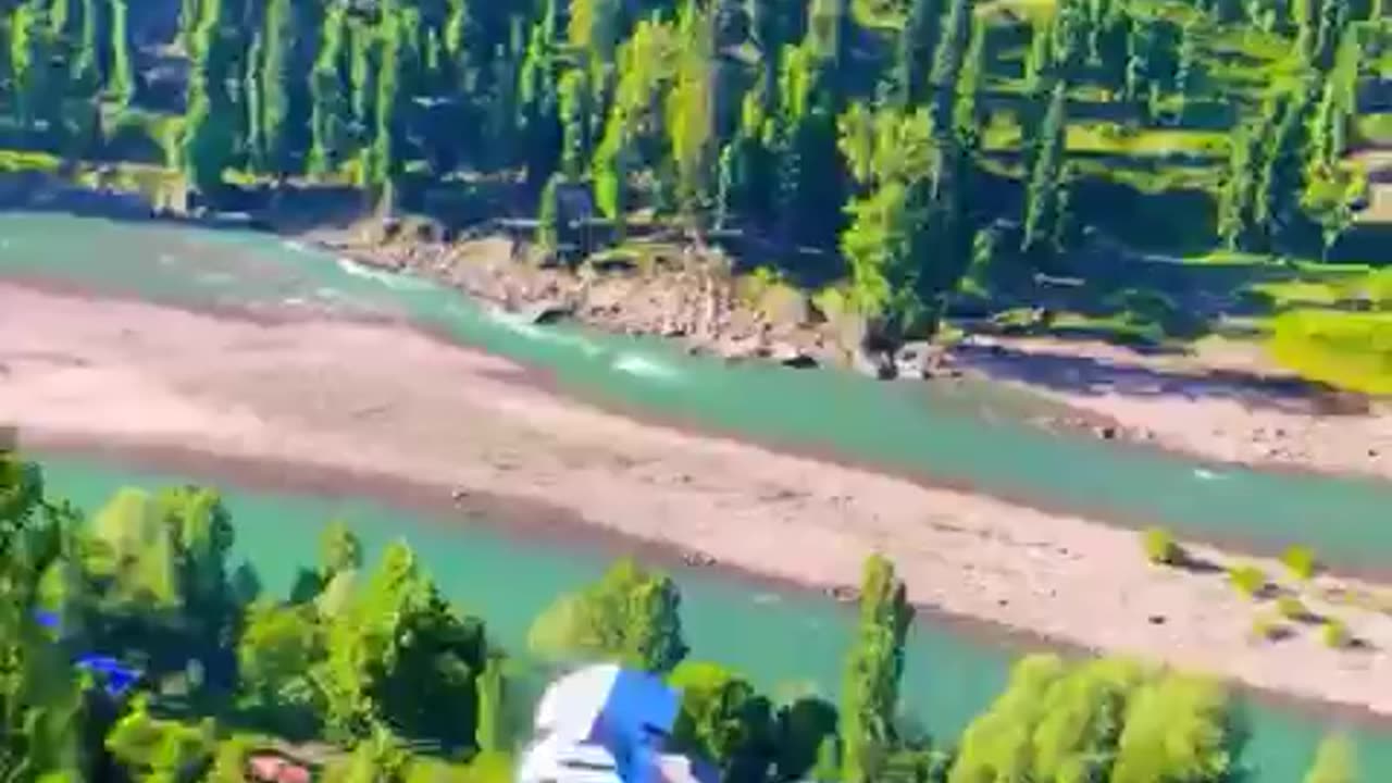 Beautiful Neelum river kashmir