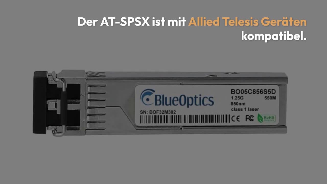 AT-SPSX Kompatibel: Hochwertige Transceiver von Gbic Shop
