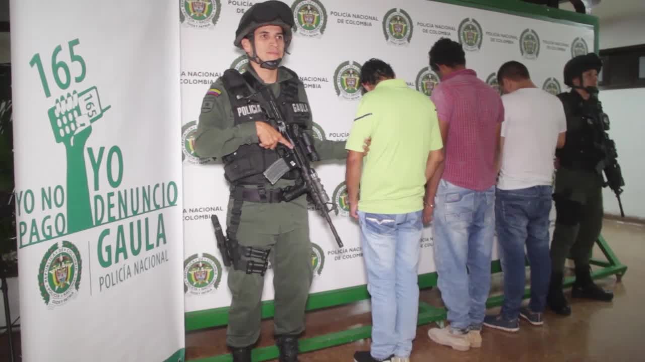 Desarticulada banda ‘Los Rafaeles’ en Bucaramanga. Capturados