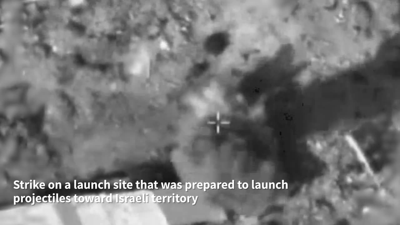 IDF: The IDF struck a launch site that was prepared to launch projectiles