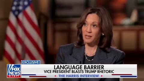 What a Catastrophic Interview With Want to be President kamala Harris!