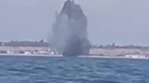 Ukrainian navy blow up two huge Russian anti-ship sea mines