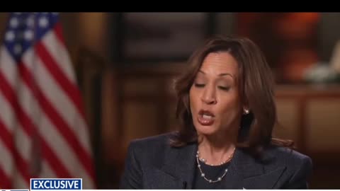 Kamala gets angry and scares bret in fox interview lol 😆