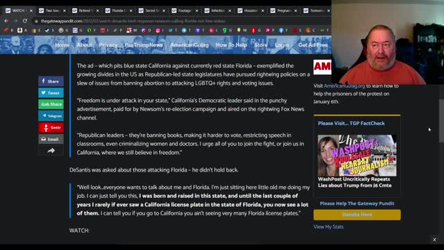 DeSantis bitch slaps Newsom