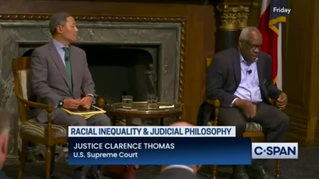 Justice Thomas to the media 🔥