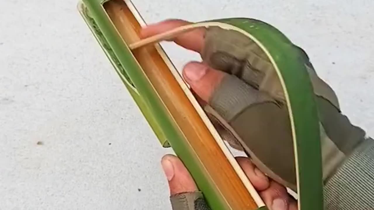 Green Bamboo Slingshots