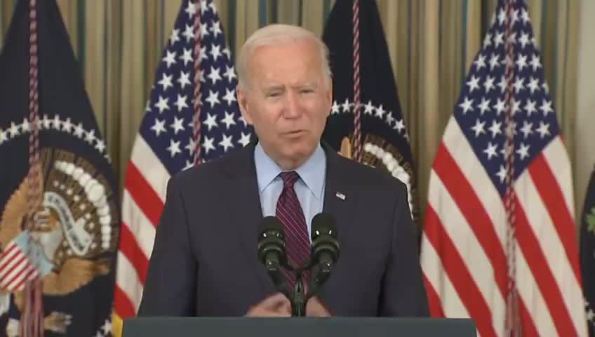 BIDEN: "Republicans just have to let us do our job. Just get out of the way ..."