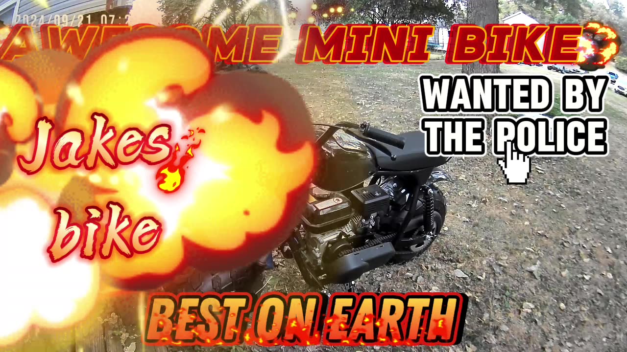 Best minibike in the world, bad to the bone #FBIMostWanted