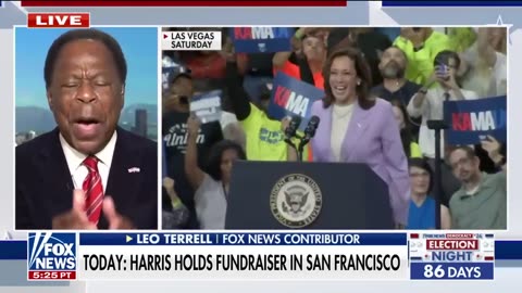 'NO MORAL COMPASS': Kamala Harris is focused on power, control, says Leo Terrell