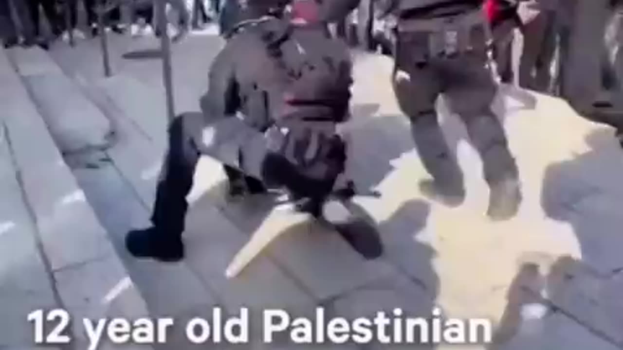 This is Israel's defense of itself against a Palestinian girl