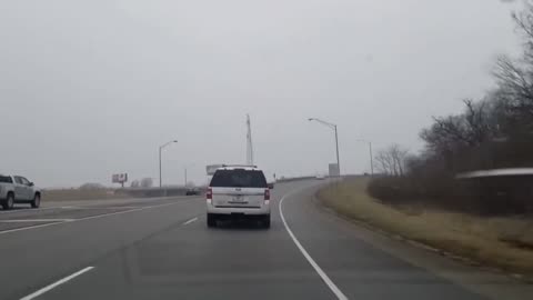 Driving Through Fishers to Indianapolis | Winter City Views