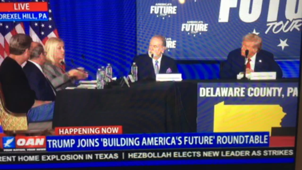 🦅 OANN question from caregiver to President Donald Trump Tuesday 05:26 pm