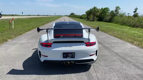 LOUD GT3RS Akrapovic exhaust launch control and revs