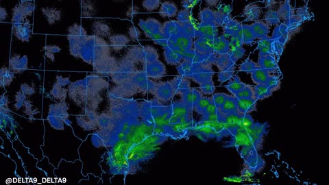 it looks like nexrad are busy today in the USA