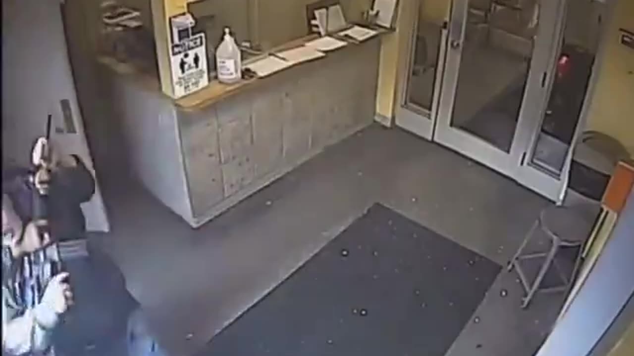 Bystander saves the day when a man tries to shoot up a methadone clinic.