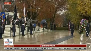 President Trump and The First Lady Participate in a National Veterans Day Observance