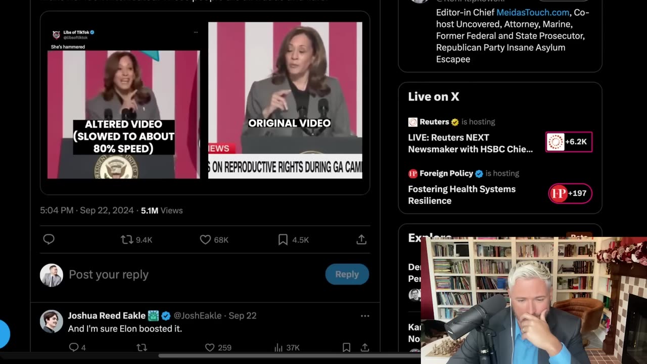 ‘Libs Of TikTok’ CAUGHT In DISGUSTING LIE About Kamala Harris _ The Kyle Kulinski Show