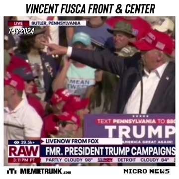 Vincent Fusca Front & Center