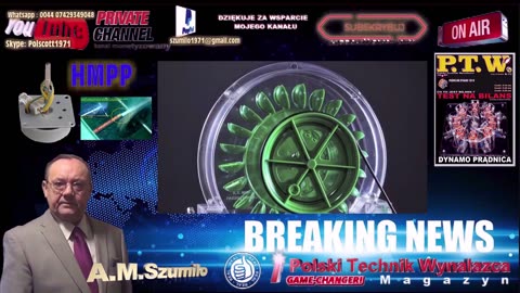 Free Hydro Energy HMPP / Hydro Micro Power Plant / Model Testowy