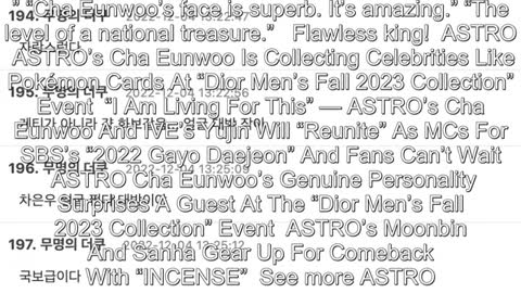 ASTRO's Cha Eunwoo Slays The Notoriously Harsh "Getty Images" Photography