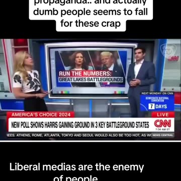 Corporate Media's Kamala buzz word of the week "Momentum"