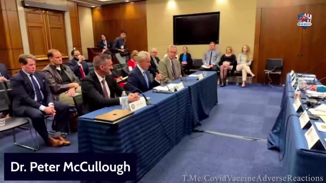 Dr. Peter McCullough on mRNA generated spike proteins from VAX - 1