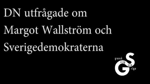 DN utfrågade om Margot Wallström och SD