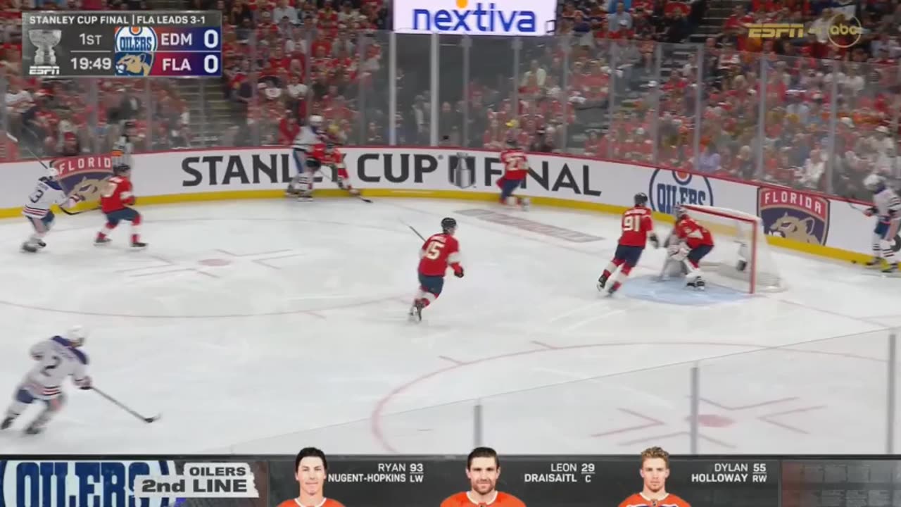 US Sports Ice Hockey Feat. Stanley Cup Final Game 5: Edmonton Oilers vs. Florida Panthers Highlights