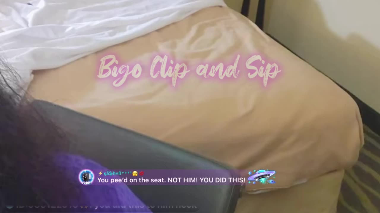 Moet having a nervous break down after thinking Flocko is mad at her 7/8/24 #bigoclipandsip