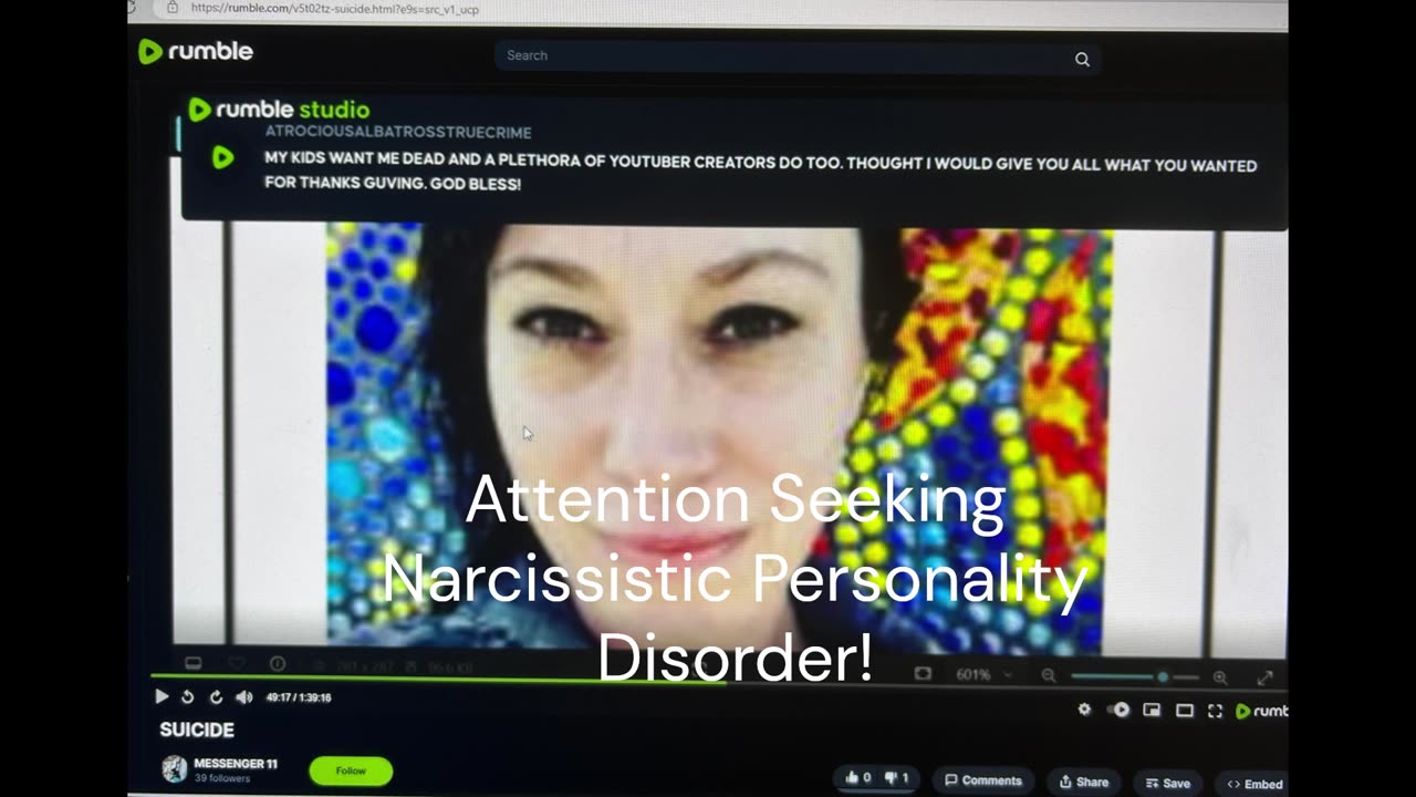 Messenger 11 Michelle Lee Hardesty Narcissistic Personality Disorder