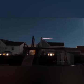 UFO Interstellar Object Captured Flying at High Speed on CCTV