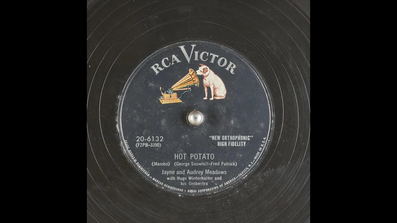 HOT POTATO by Jayne and Audrey Meadows & Hugo Winterhalter and his Orchestra