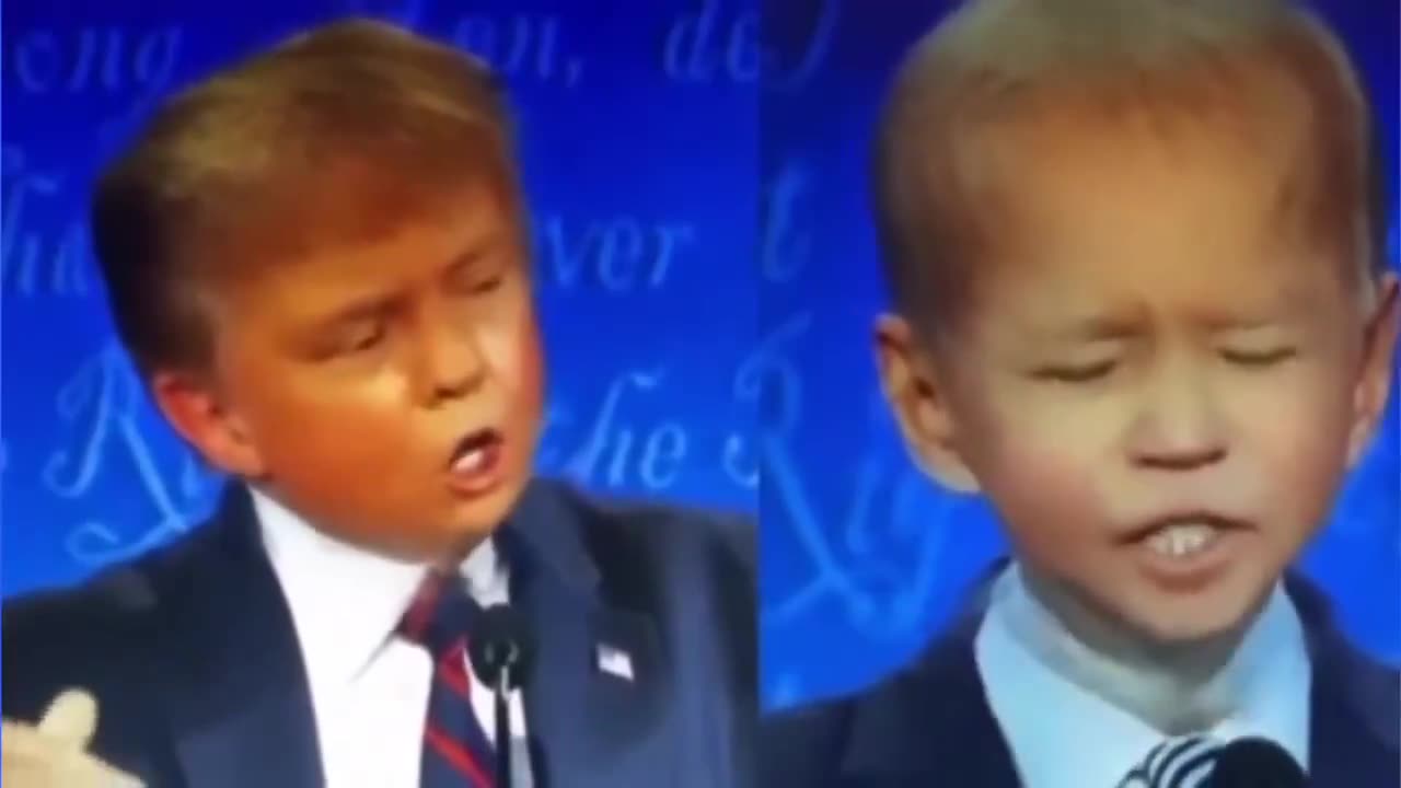 Baby Trump v Baby Biden — Debates!