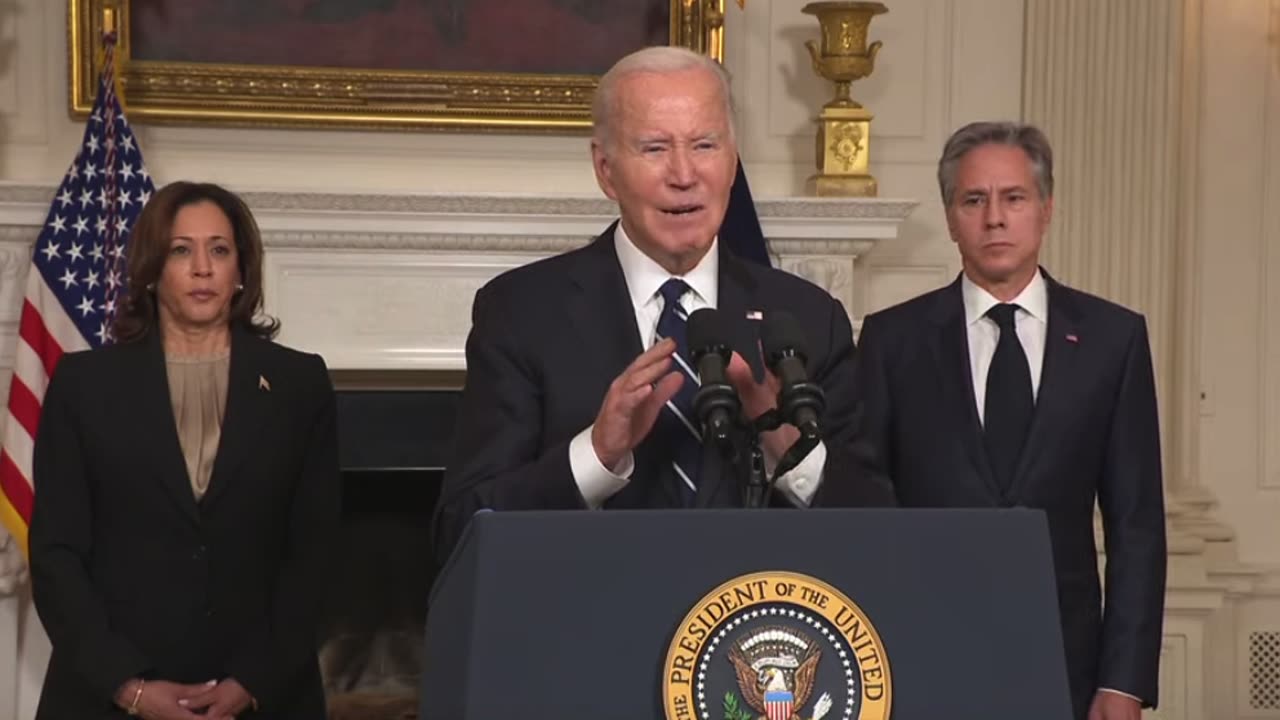 Biden's message for anyone thinking of taking advantage of the situation in Israel