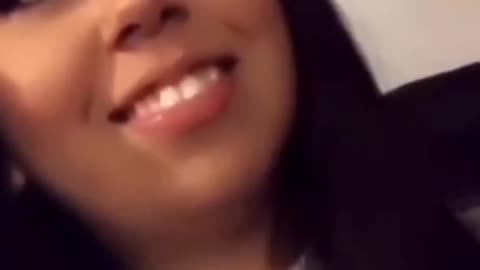 A woman tries to make fun of a child